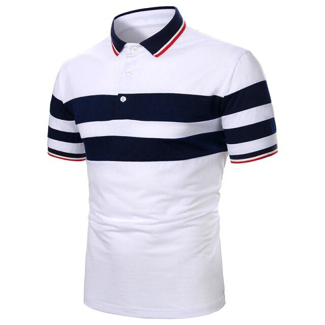 Mens Casual Short Sleeve Polo Shirt