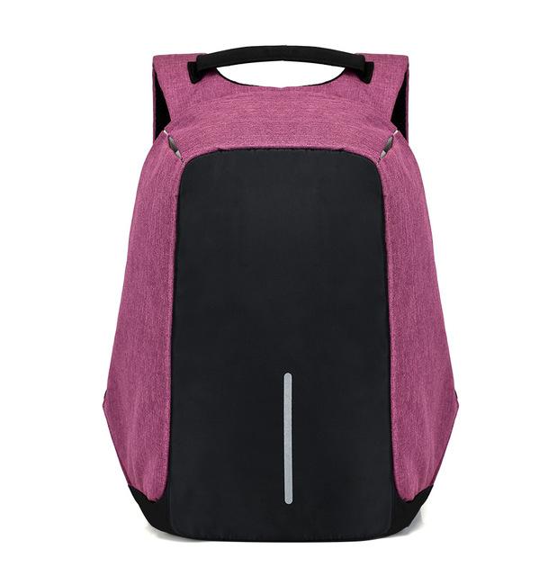 Anti-Theft Backpack USB Charging Bag