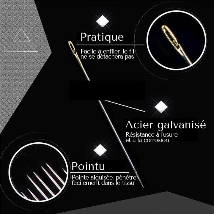 Easy threading sewing needle – aiguifix