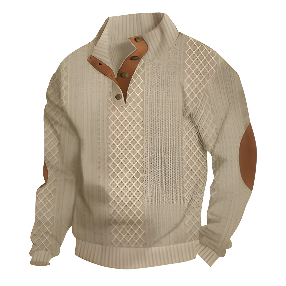 Mainine Casual long-sleeved cashmere sweater for men