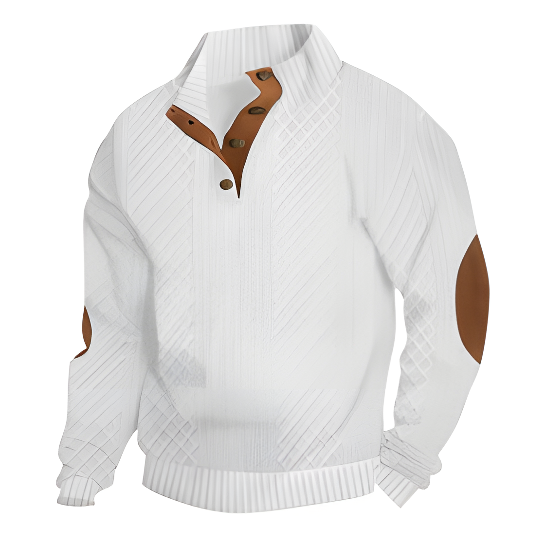 Mainine Casual long-sleeved cashmere sweater for men