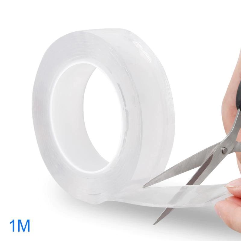 Double-sided transparent magic band