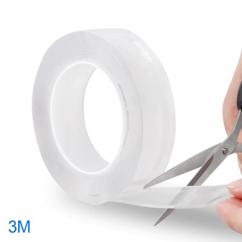 Double-sided transparent magic band