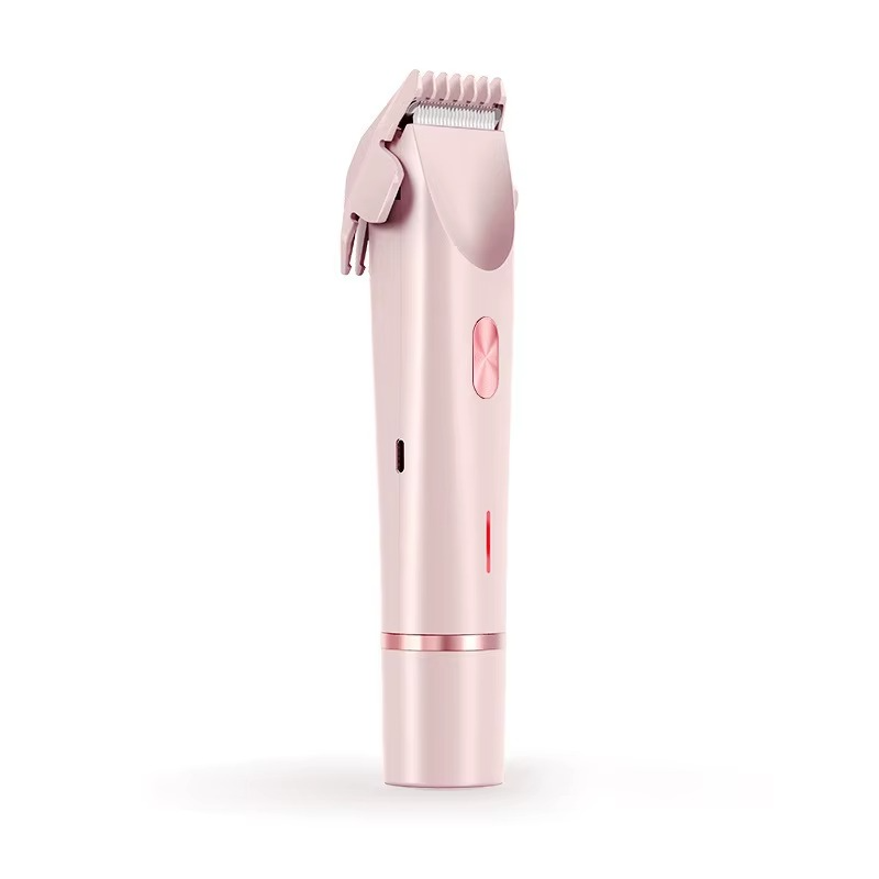 SilkyGlow 2-in-1 intimate shaver for women