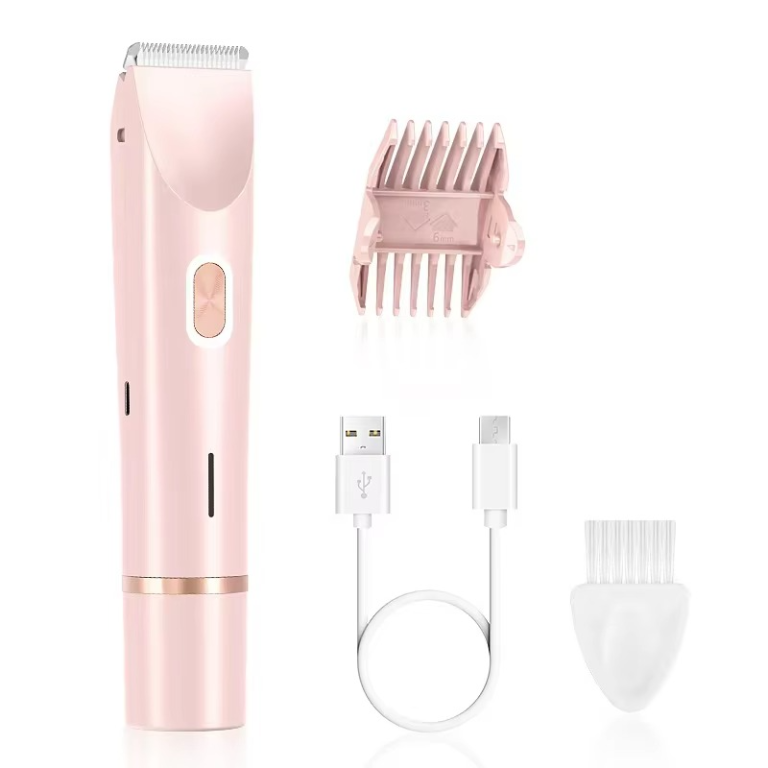 SilkyGlow 2-in-1 intimate shaver for women