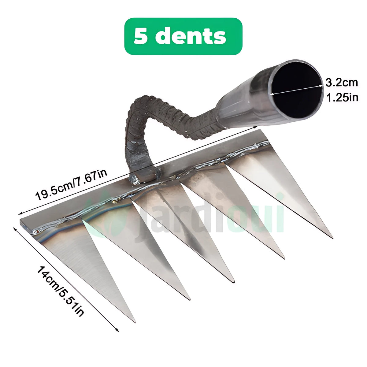 Revolutionary weeding rake