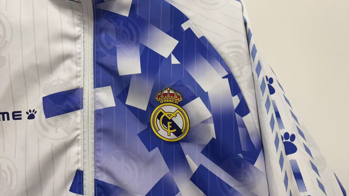 Real Madrid omkeerbaar retrojack 1996-1997