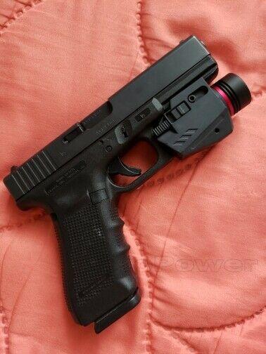 MilSpec Tactical Flashlight & Laser Combo