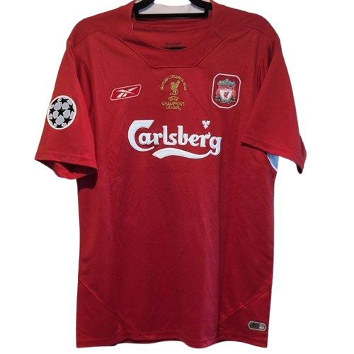 Liverpool 2005 Champions League-finaleshirt – Steven Gerrard #8