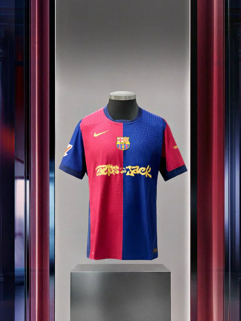 FC Barcelona x Travis Scott 24/25 Men’s Home Jersey – Limited Edition