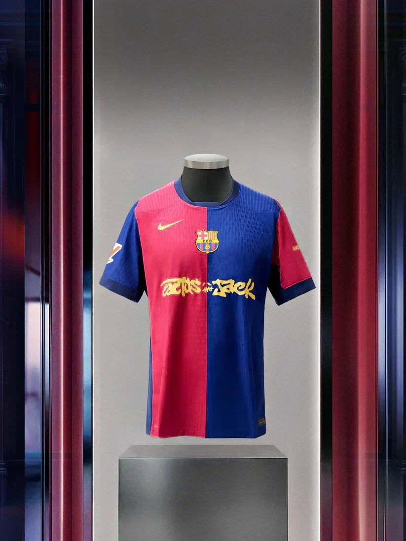 FC Barcelona x Travis Scott 24/25 Men’s Home Jersey – Limited Edition