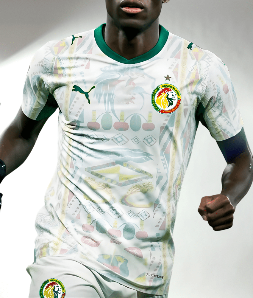 Maillot domicile du Sénégal pour la Coupe du monde 2026