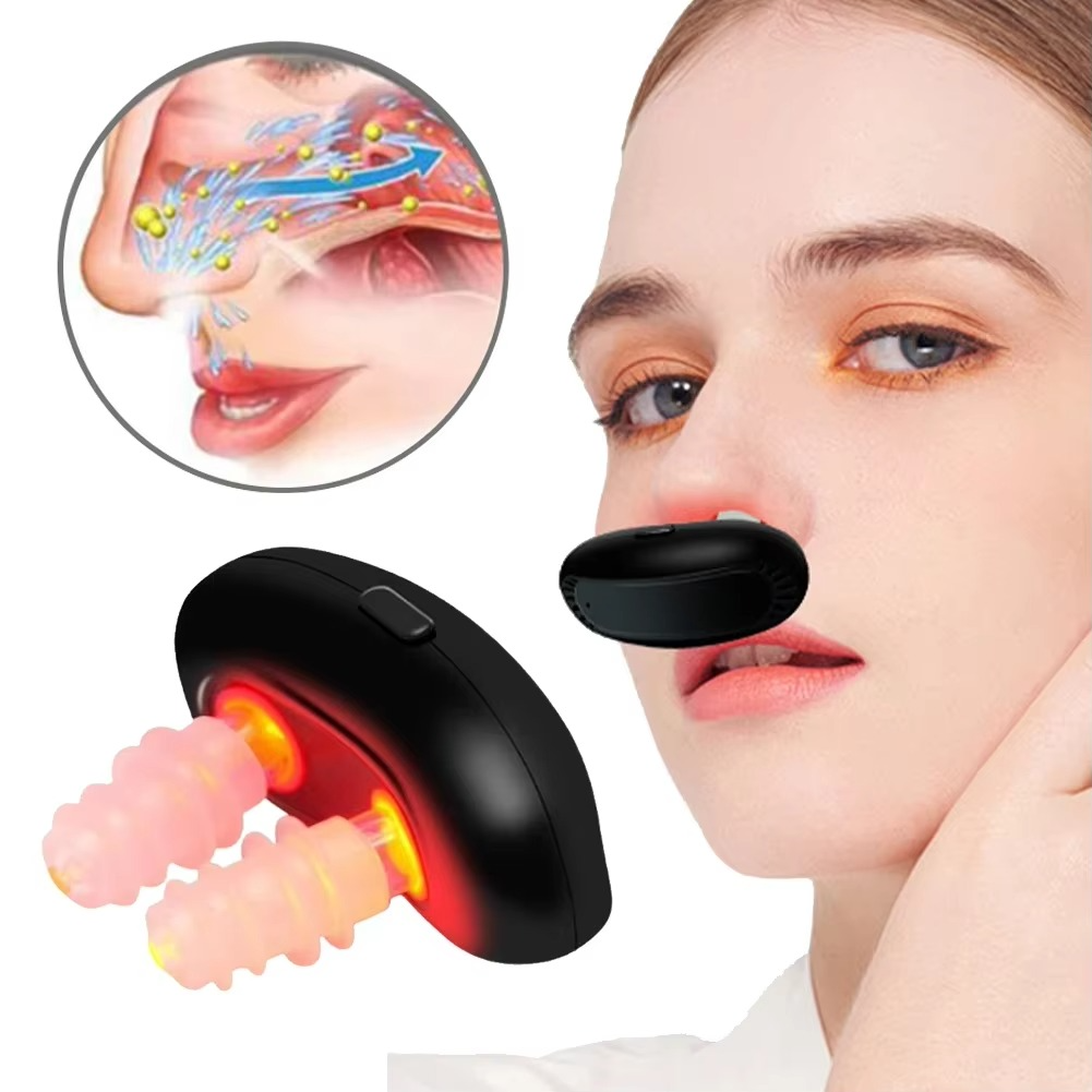 Sleeplux Anti-Snoring Device Nasal Therapy Device Red Light Relief