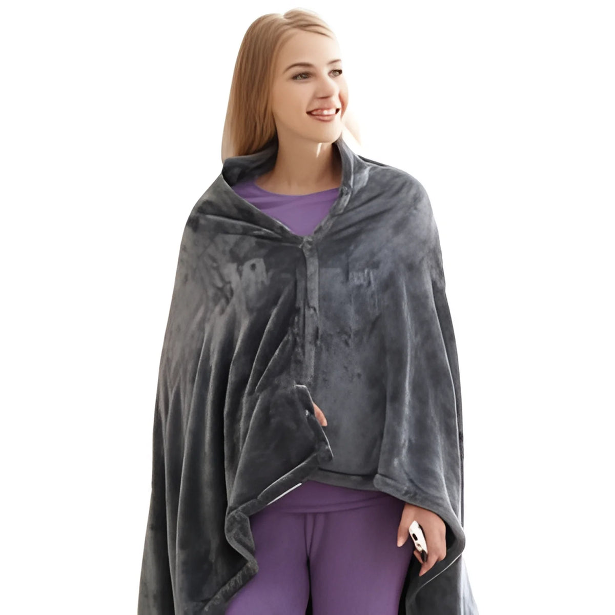 SnuggyWarm™ Heated Blanket Shawl