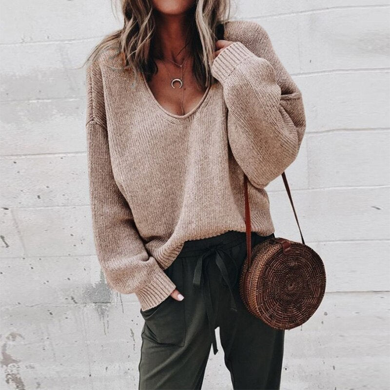 Sweater Women Modern Stylish Long Sleeve Everyday Winter Wear
