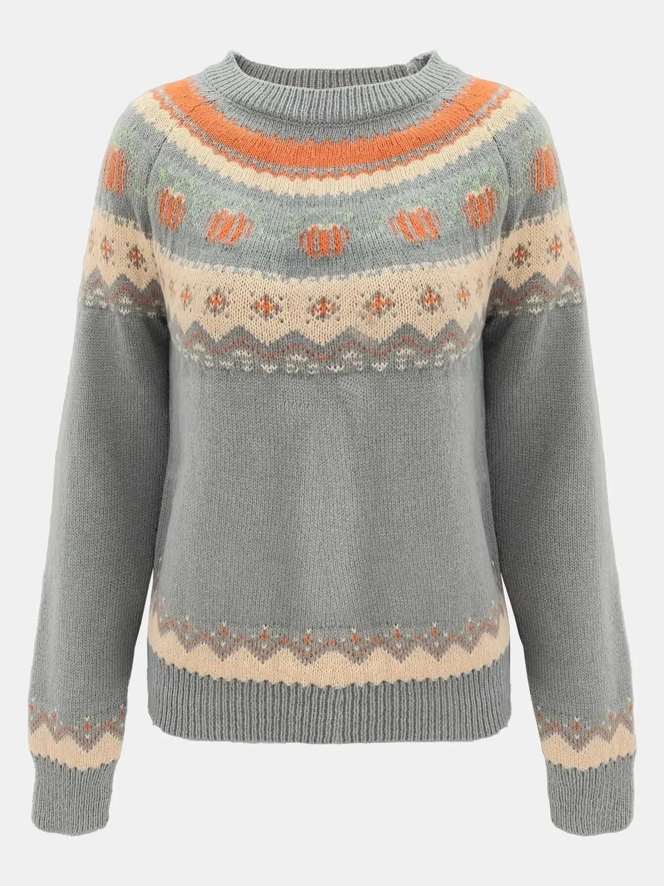 Sweater Women Round Neck Fit Everyday Comfort