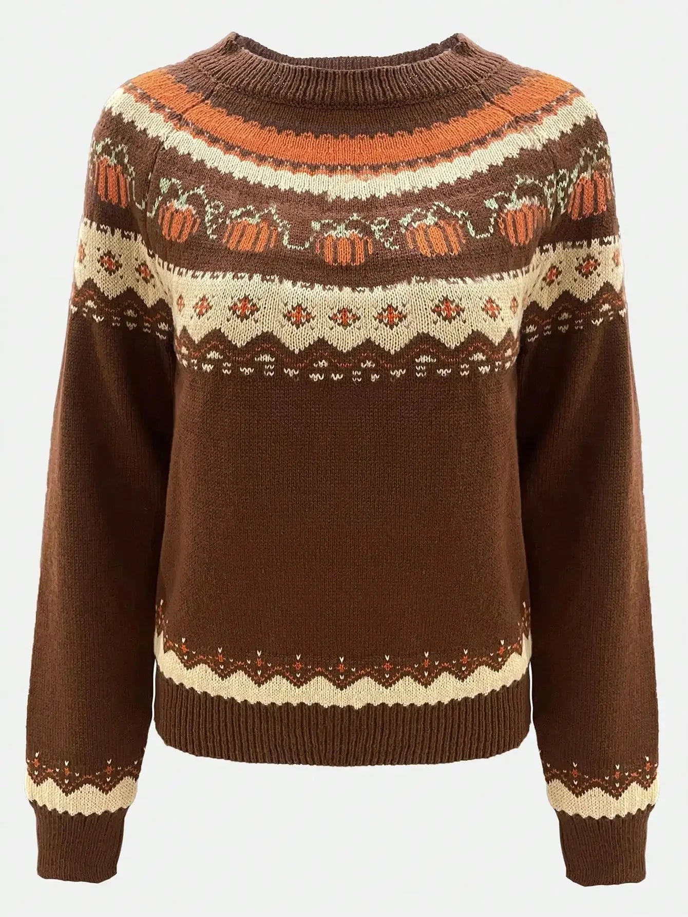 Sweater Women Round Neck Fit Everyday Comfort