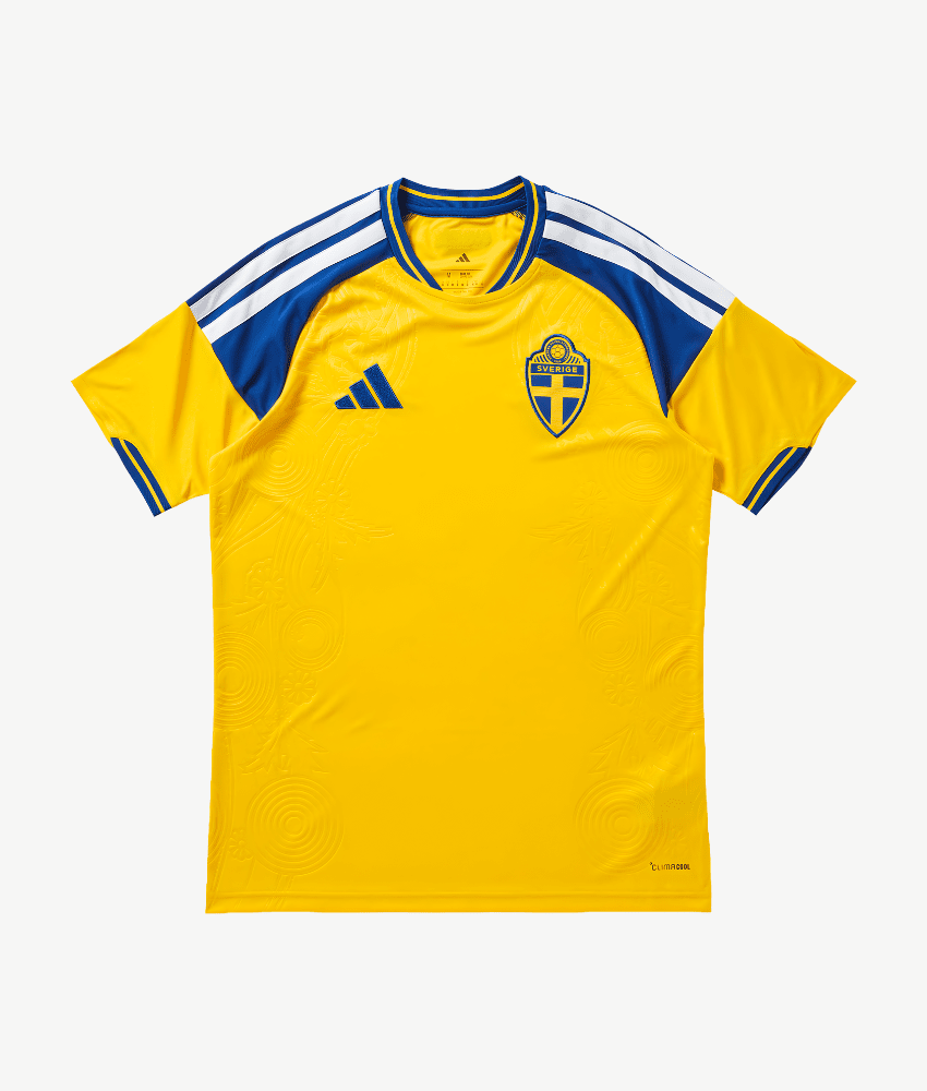 SUÈDE 2026 COUPE DU MONDE MAILLOT DOMICILE