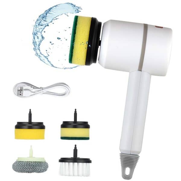Electric rotary scrub brush ninjaa