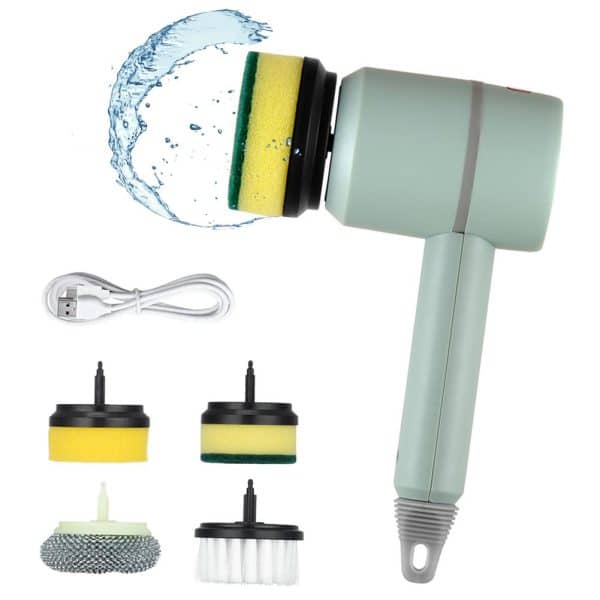 Electric rotary scrub brush ninjaa