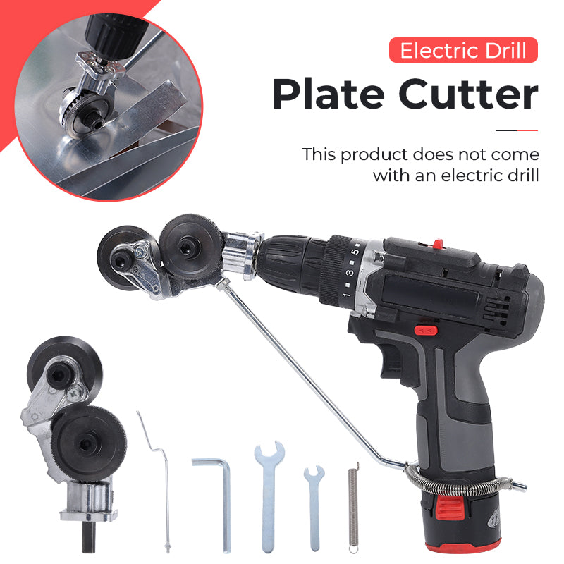 Electric Sheet Metal Cutter Drill Attachment