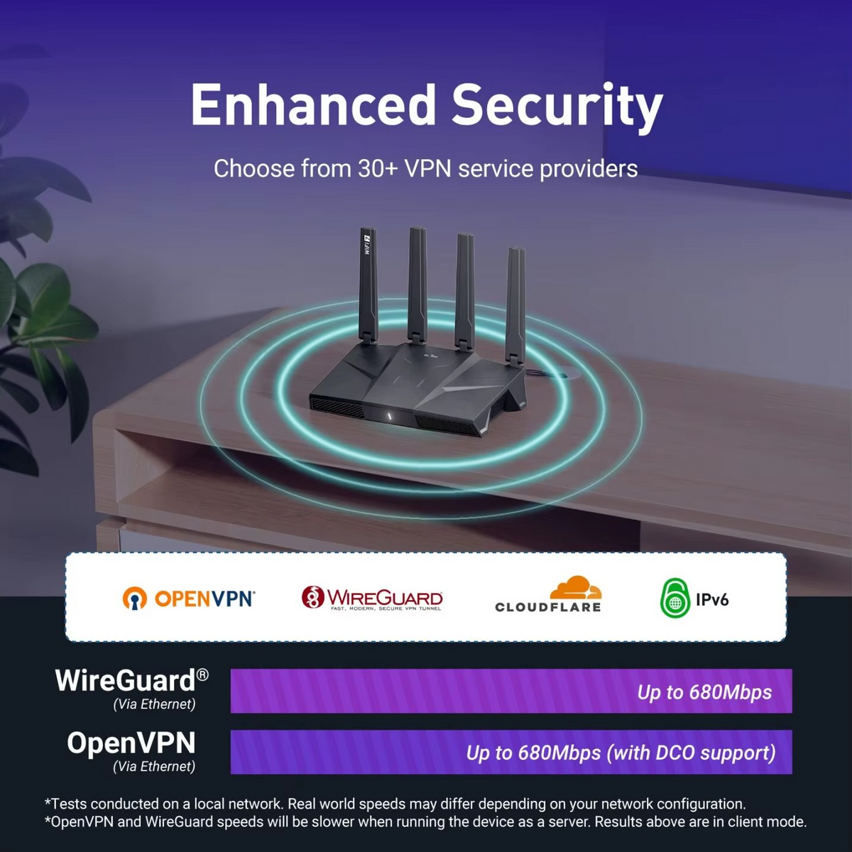 Tri-band Wi-Fi 7 Home Router