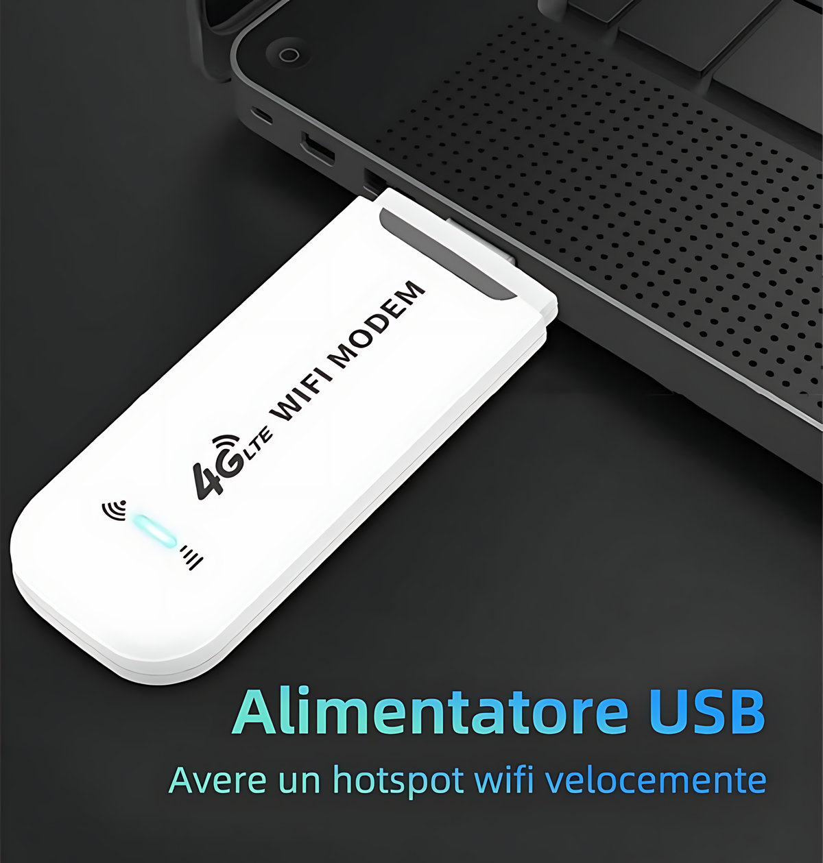 4G LTE Wireless USB WiFi Dongle Modem Router with SIM Card Slot 150 Mbps