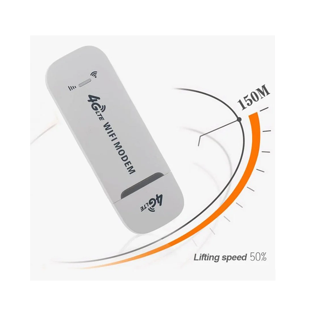 4G LTE Wireless USB WiFi Dongle Modem Router with SIM Card Slot 150 Mbps