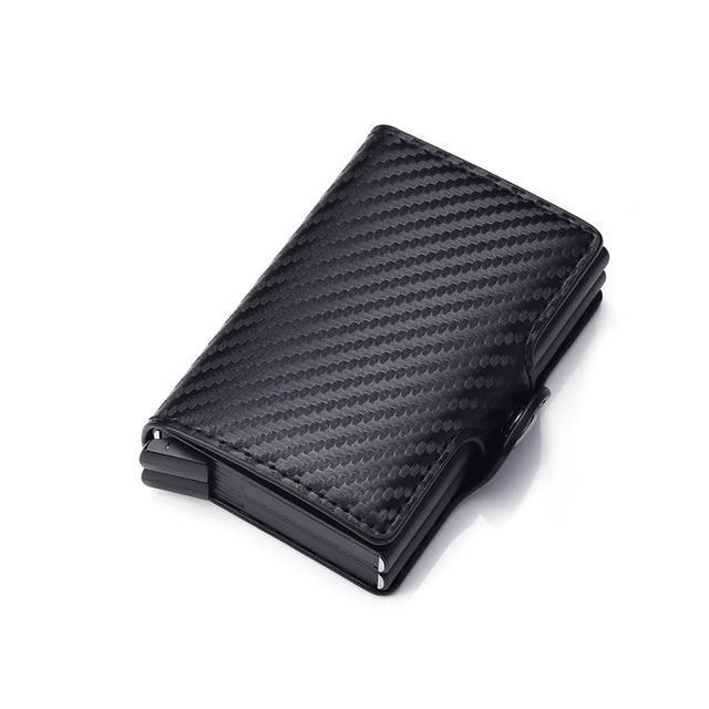 Minimalism RFID Automatic Pop-up & Pull-out Leather Fashion Wallet