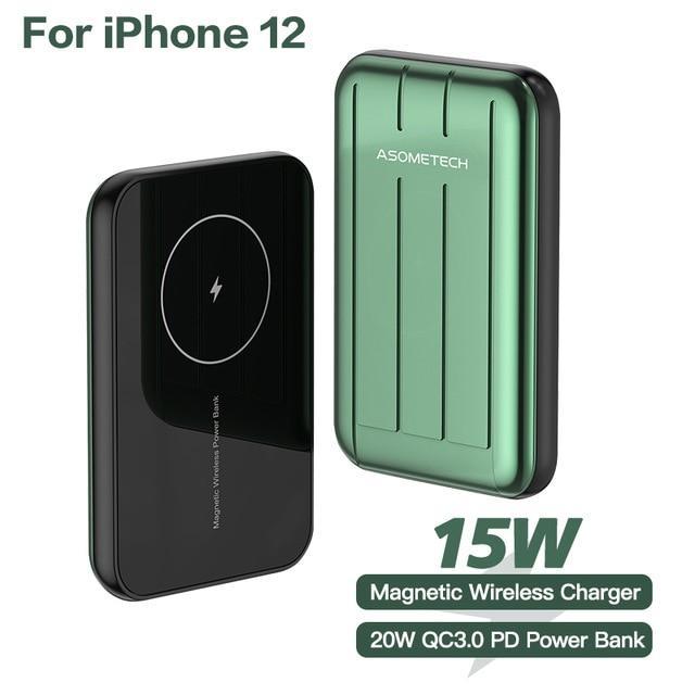 Charge Fast™ MagSafe Ultra-Thin Magnetic Wireless Charging Power Bank 5000mAh
