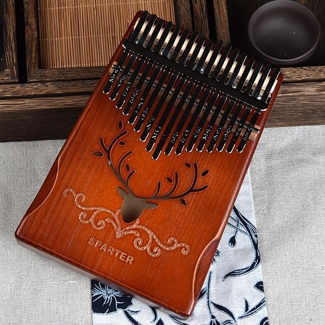 Kalimba 17 Keys Thumb Piano Instrument