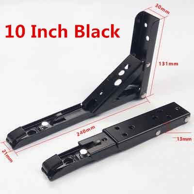 Foldable Wall Shelf Bracket (2 pcs)