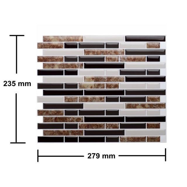 Crystal Tile Self-Adhesive 3D Wall Sticker