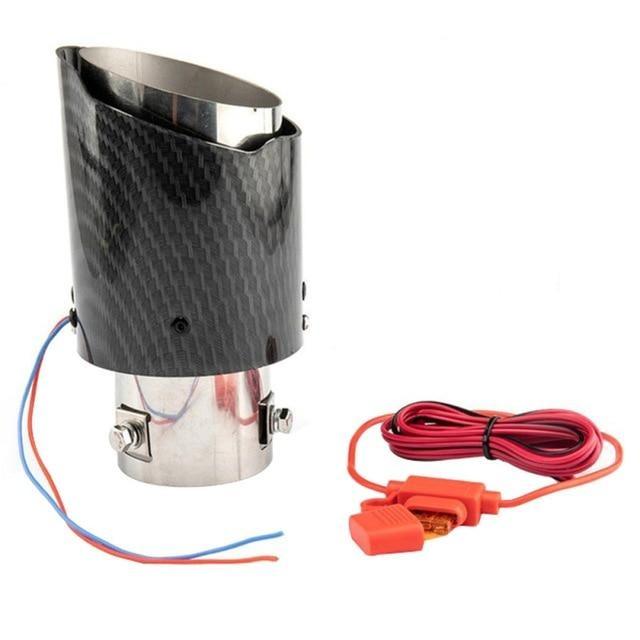 Automobile flame tail pipe