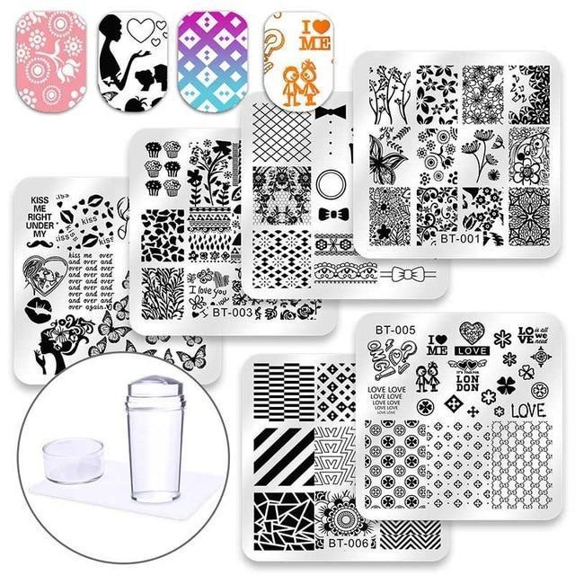 Easy Nail Stamping Kit