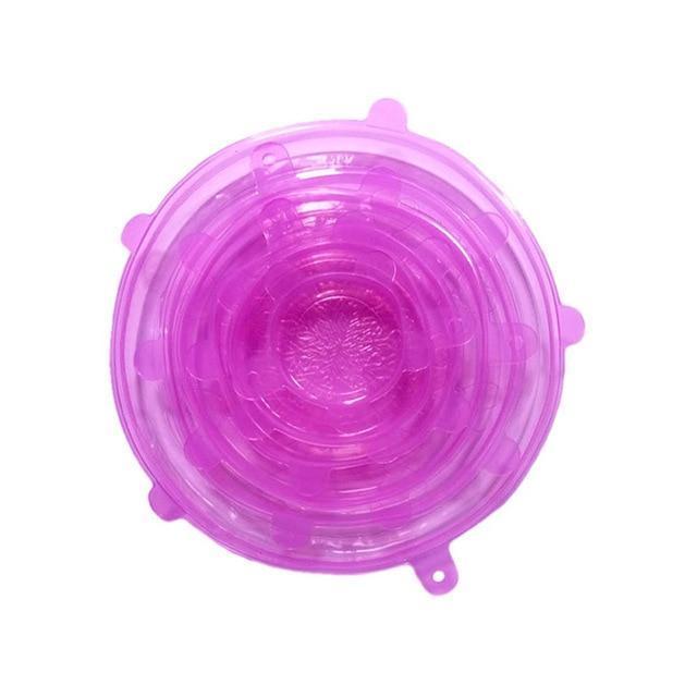 Eco-Friendly Silicone Stretch Lids