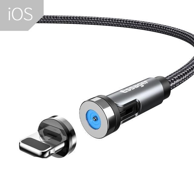 540° Rotation Fastest Charging Magnetic Cable