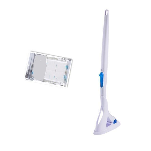 Disposable Toilet Cleaning Brush Set