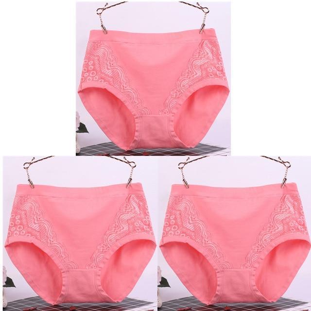Slim-Fit Lace Underwear (3 pcs)