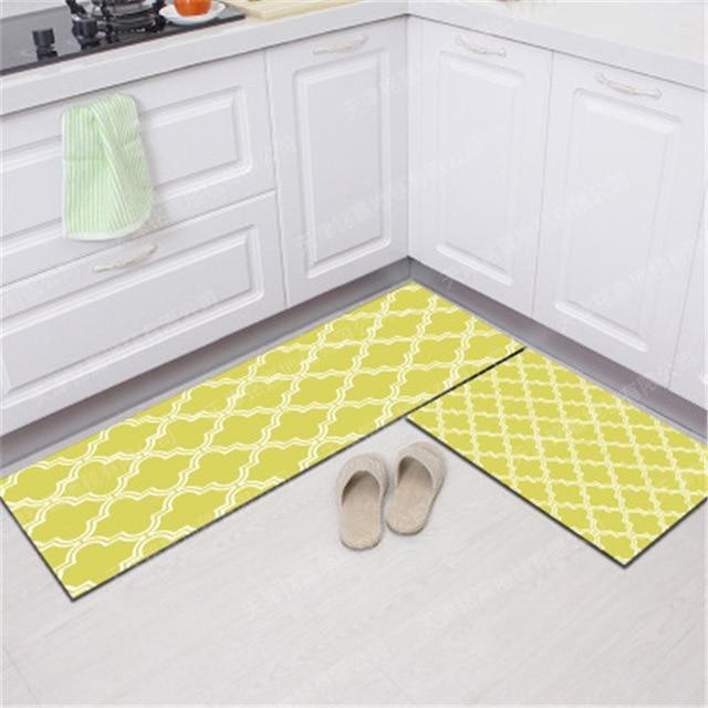Kitchen Printed Non-Slip Rug