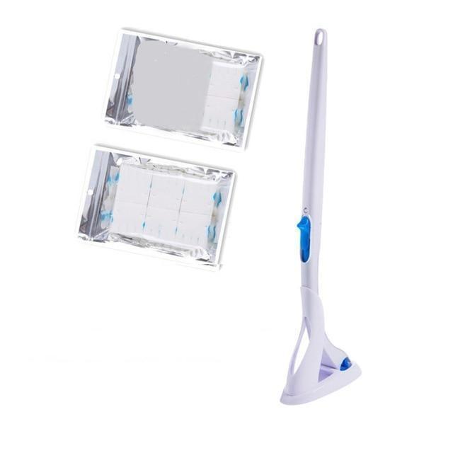 Disposable Toilet Cleaning Brush Set