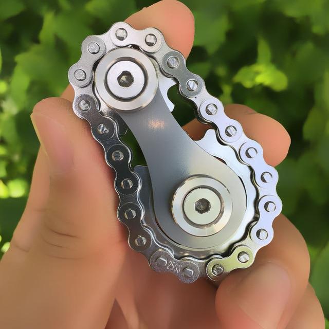 Fingertip gyro sprocket