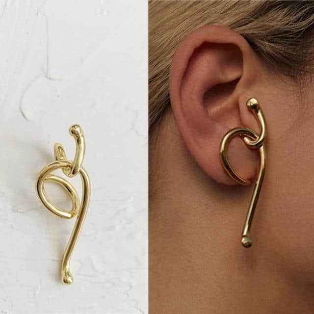 Hooping Ear Cuff