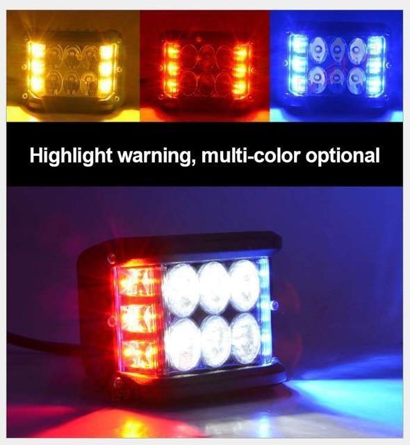 Side Shooter Strobe Lights for Truck ATV Boat