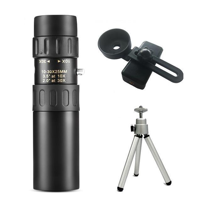 4K 10-300X40mm super telephoto zoom monocular telescope