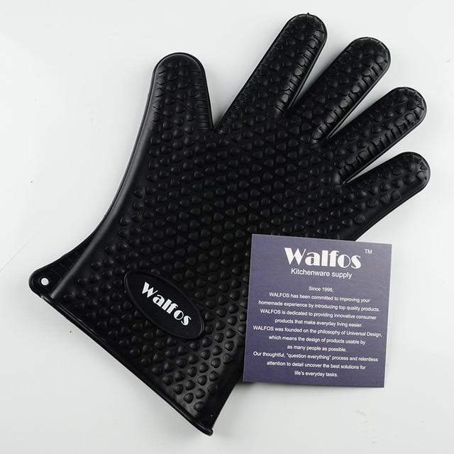 BBQ Silicone Oven Grill Barbecue Glove Mitts