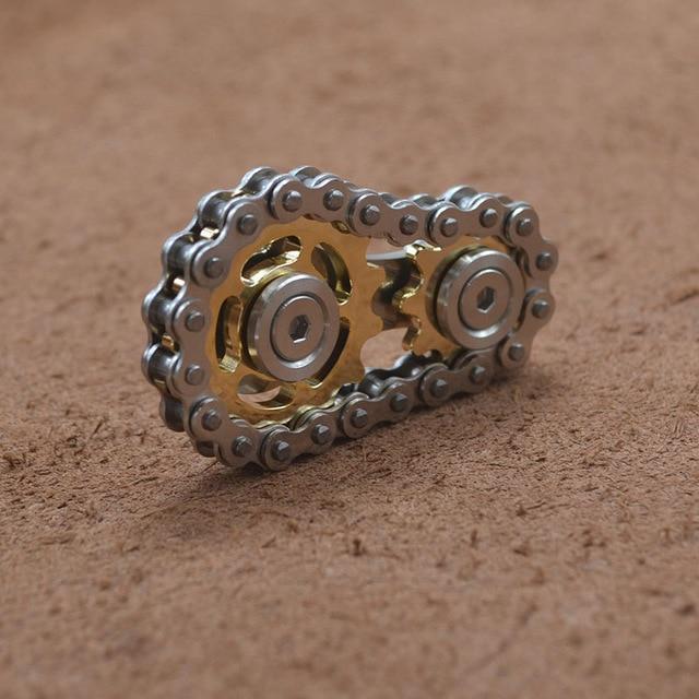 Fingertip gyro sprocket