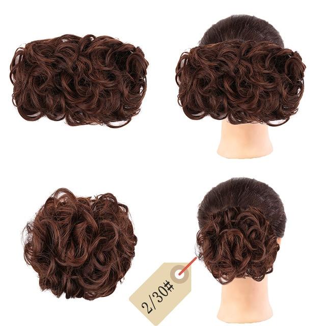 Curly Bun Comb Clip