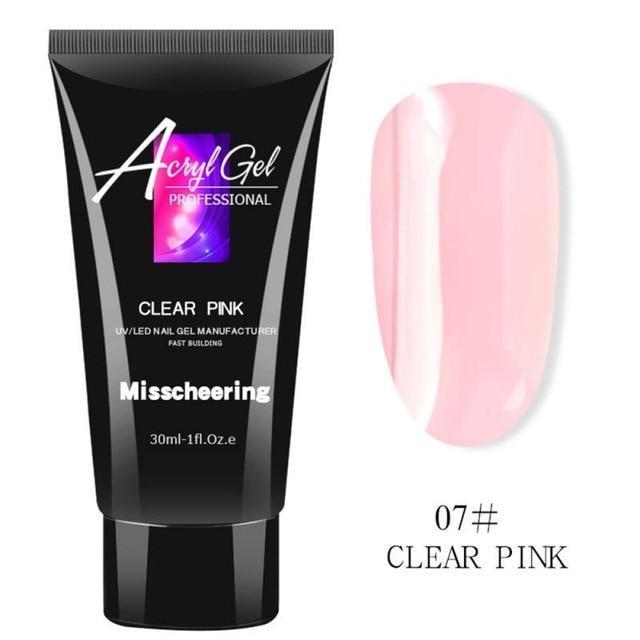 Nail Crystal Poly Gel