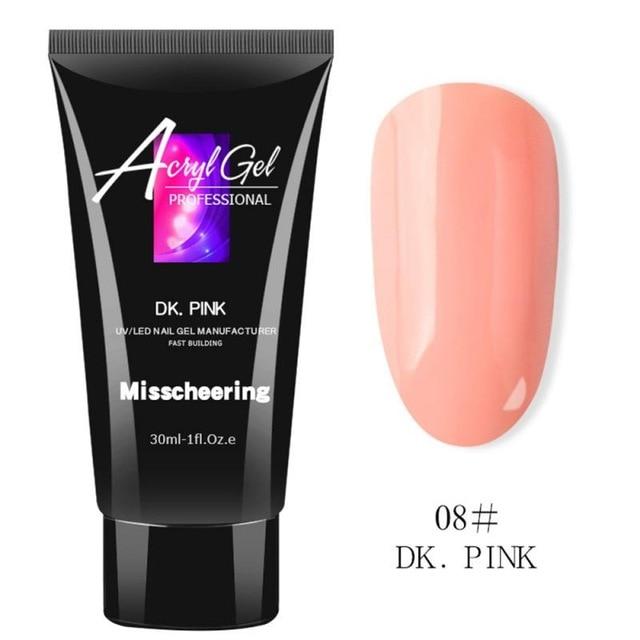 Nail Crystal Poly Gel